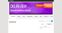 Desktop Screenshot of okereview.com